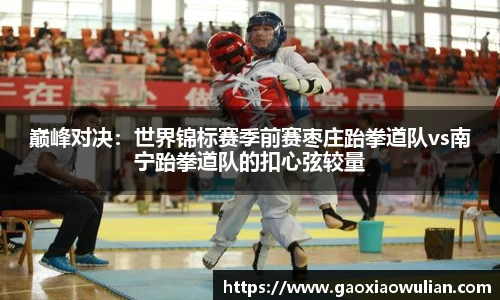 巅峰对决：世界锦标赛季前赛枣庄跆拳道队vs南宁跆拳道队的扣心弦较量